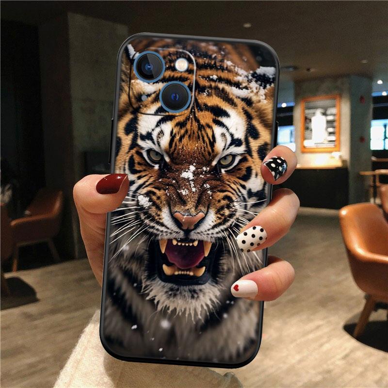 Animal Tiger lion New High-End Shell Phone Case for OPPO A3 Pro A72 A74 A76 A77 A77S A78 A79 A94 A95 A18 A40M A58