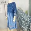 Elsa Princess Dress Frozen Cosplay Costume Kids Role Play Outfit Girls Winter Dress Fleece Lined Thick