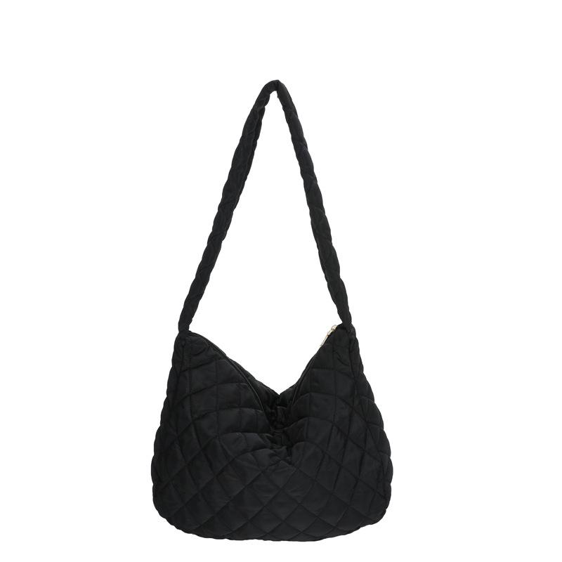 Trend Cloud Folds Large Bag Female Casual Personality Lightweight Large Capacity Dumpling Bag Crossbody Bag Commuter Bag