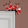 Santa Claus Santa Claus Door Frame Cartoon Door Frame Trim Drop Ornaments Door Corner Navidad