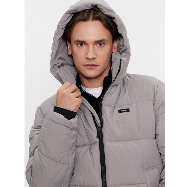 Зимняя куртка Calvin Klein Crinkle K10K110336 серая, стандартный крой