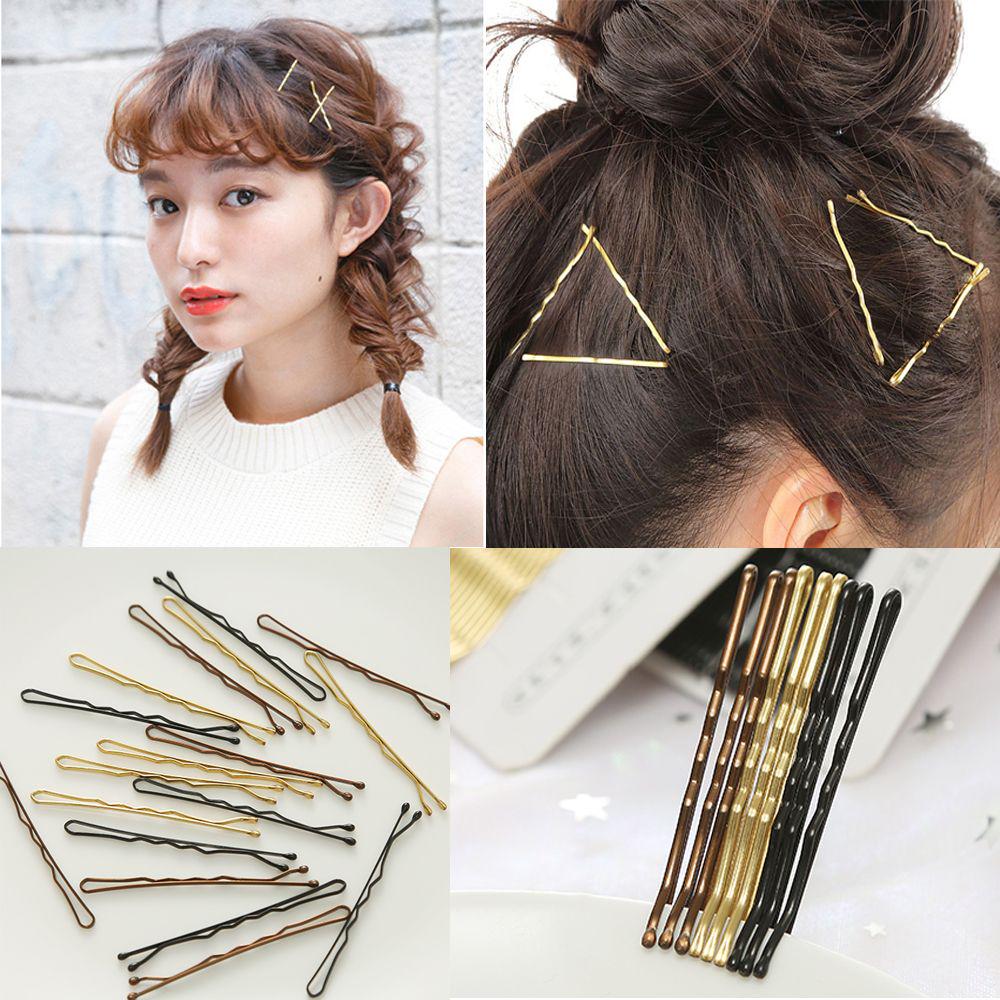 1Set(24PCS) Fashion Wave Salon Barrette Hairpin Hair Styling Clip Bobby Pin