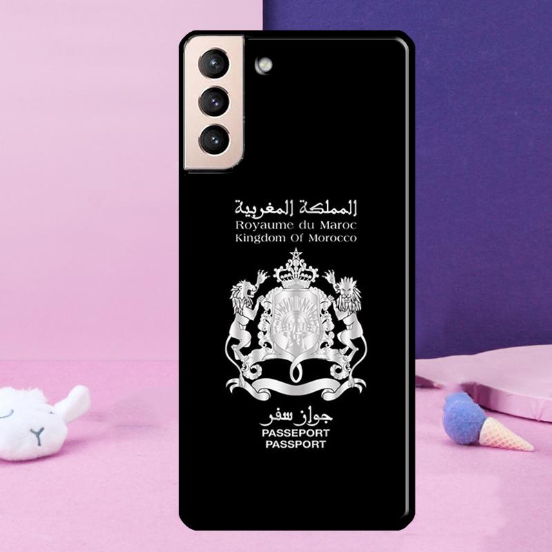 Чехол Флаг Марокко для Samsung Galaxy S23 S22 Ultra S21 S20 FE Note 10 20 Ultra S8 S9 S10 Plus