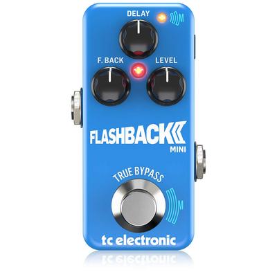 Педаль цифровой задержки tc electronic TonePrint Совместимый студийный алгоритм Педальный переключатель MASH Crystal Delay Буфер True Bypass FLASHBACK 2 MINI DELAY