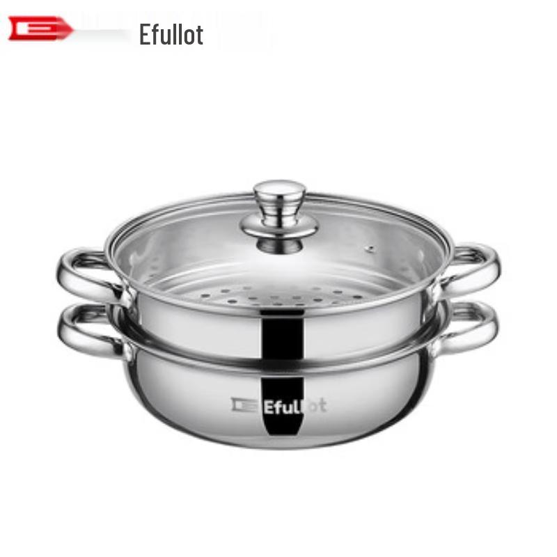 EFULLOT EFSS-S012 Двухъярусная пароварка, 28 см