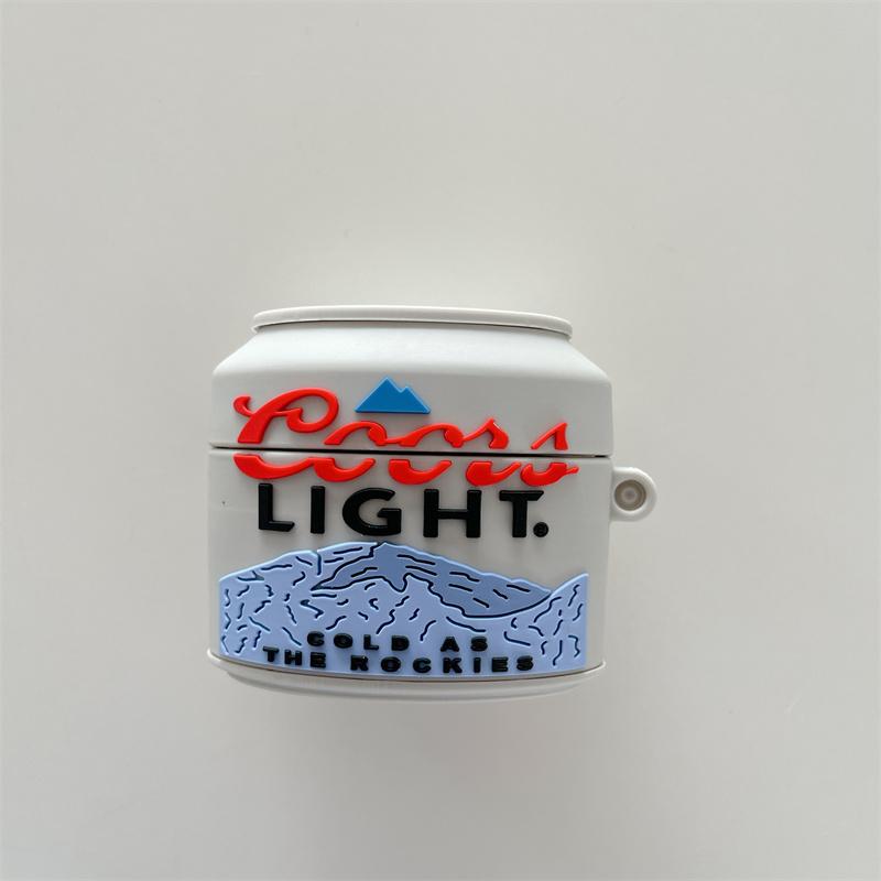 Чехол 3D Beer для AirPods Pro 2, мультяшный силиконовый чехол для беспроводных наушников/вкладышей для Apple AirPods 1 2 3, чехол для зарядки