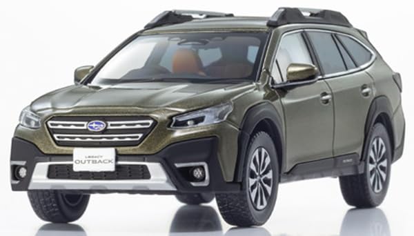 Kyosho Оригинальная модель Subaru Legacy Outback Готовая модель KS03935GR 1/43 (зеленый)