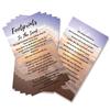 50pcs Christian Inspirational Cards with Bible Verses, Religious Scripture Encouragement Greeting Cards for Church Events, Gifts