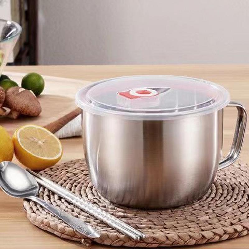 Корейская лапша быстрого приготовления - Кастрюлька для рамена на одну порцию