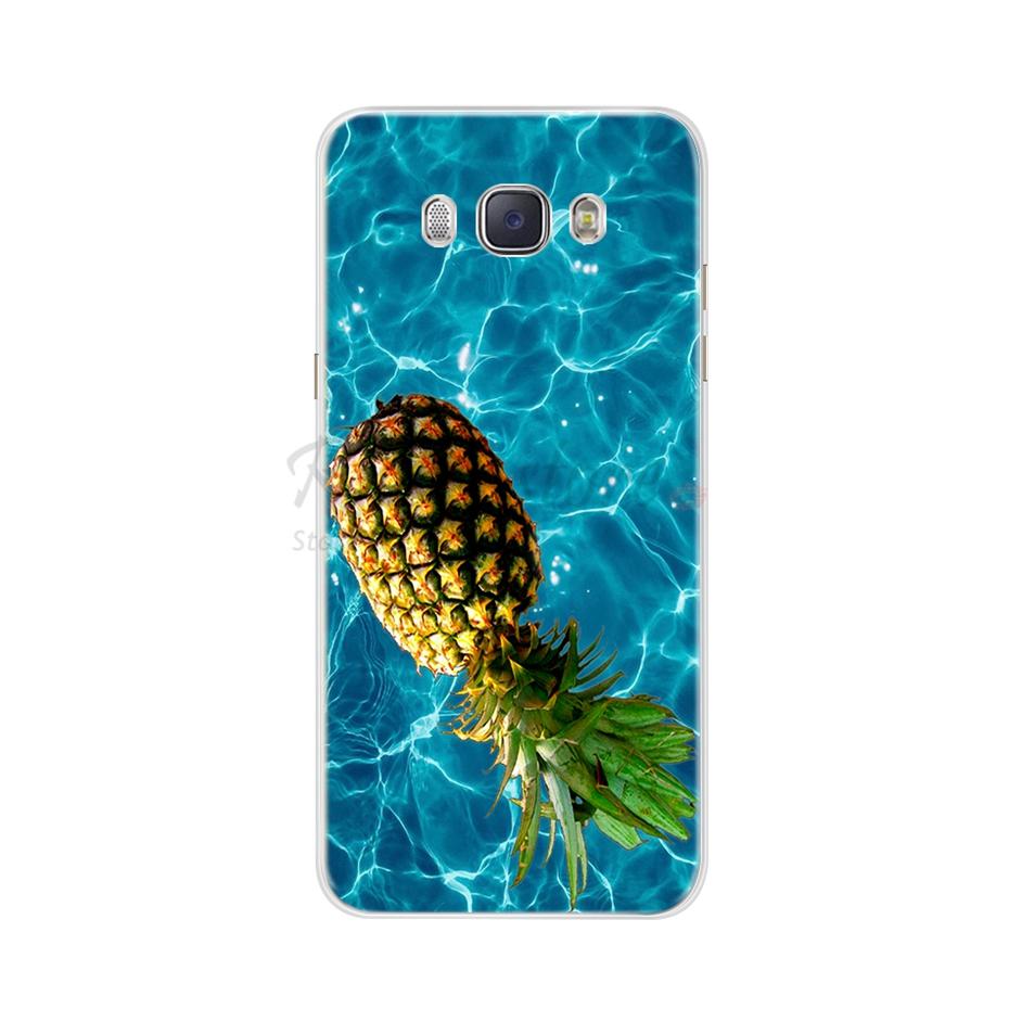 Для чехла Samsung Galaxy J5 2016 Чехол J510 J510F Обложка Цветы Расписная Задняя Защитная Крышка Телефона Для Coque Samsung J5 2016 Чехол