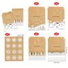 24 Pcs Christmas Mini Envelope Treat Bags, Small Paper Gift Bags for Candy, Party Favors, Classroom Rewards & Holiday Goodies