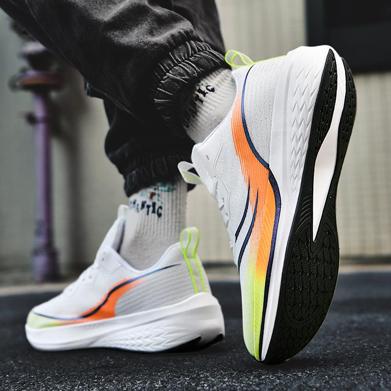 Кроссовки для бега для детей амортизирующие молодежные новые сетчатые кроссовки гоночные пружинящие спортивные кроссовки для жизни ультралегкие кроссовки