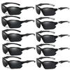 10 PCS New Sports Sunglasses for Men and Women Cycling Glasses Colorful Sunglasses