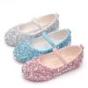 Luxury Girl Shoes Spring Autumn Children Wedding Glitter Leather Shoes Fashion Sequins Kid Princess Ballet Dance Mary Jane Shoes