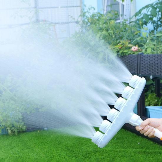 1 компл. садовый спринклер с несколькими головками, распылительная насадка для растений и цветов, регулируемый опрыскиватель для мытья автомобиля для дома