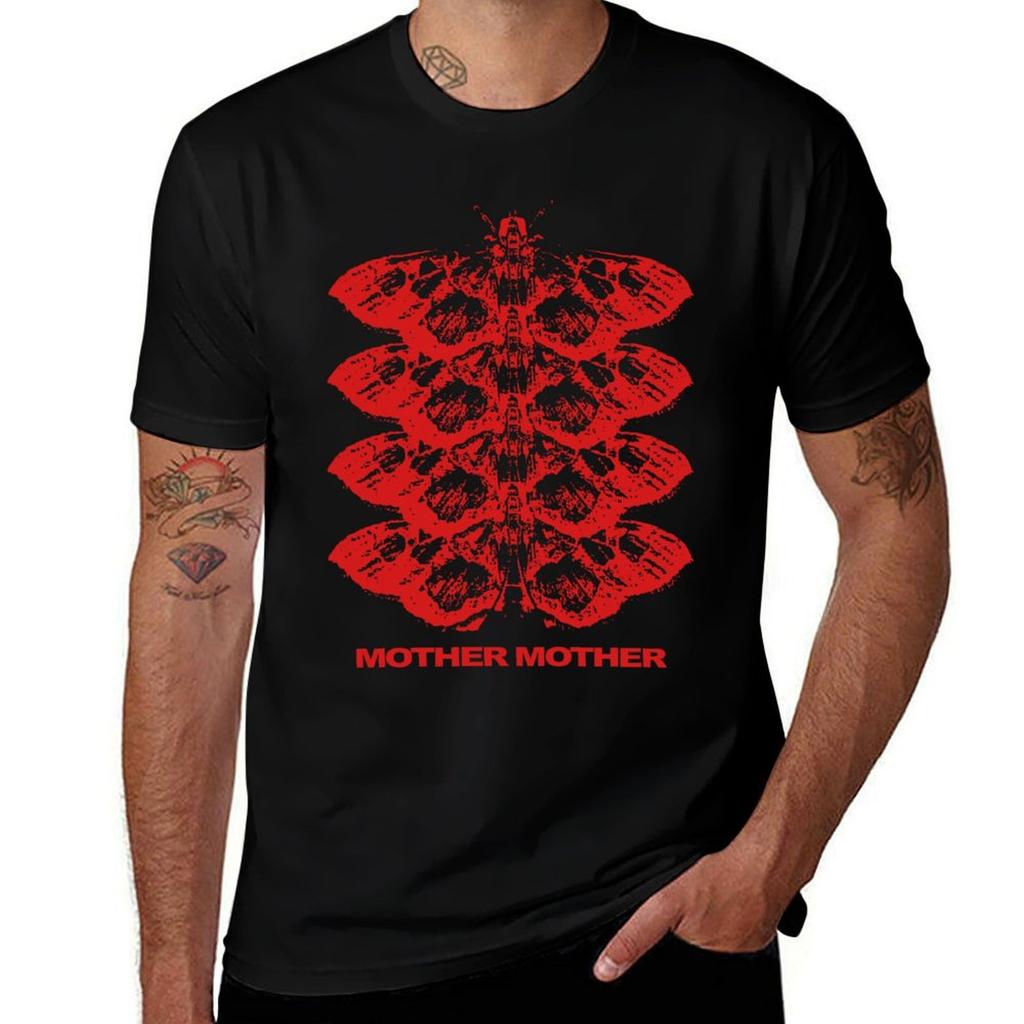 MOTHER MOTHER BAND TShirt Fashion Pattern Printed Tee Shirt