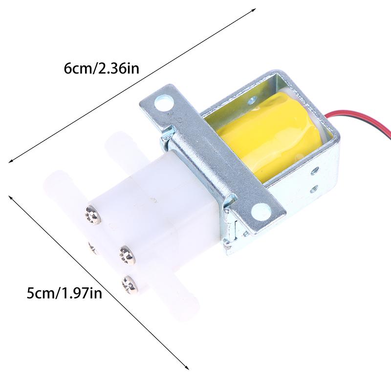 Электромагнитный клапан постоянного тока 6 В/12 В/24 В двухпозиционный трехходовой НО НЗ для воды воздуха двойного назначения клапан чиллера осушителя