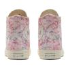 Converse Chuck Taylor All Star Marble Print Comfortable & Versatile High Top Espadrilles Women's Pink