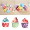 100PCS Home Grease-proof Bakeware Cupcake Liner Baking Wrapper Pan Case Paper Muffin Cup