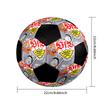 Sportverein Darmstadt Indoor Soccer Ball Colorful Machine Stitched PVC Size 5 Team Training Competition Ready Durable High-Bounce Cool Sports Gift