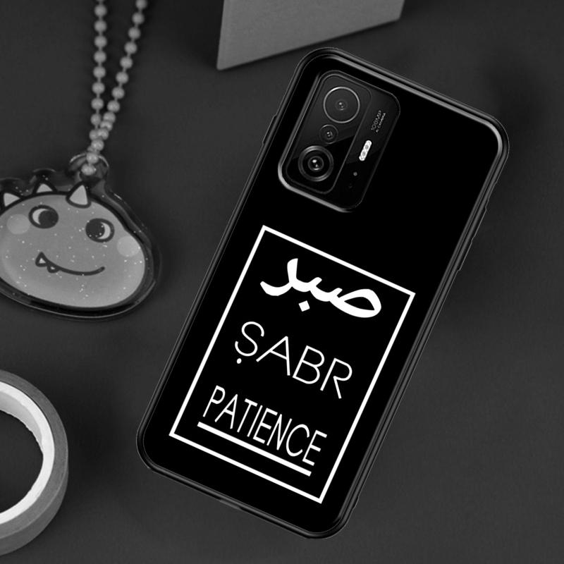Чехол Sabr Patience для POCO F5 X5 X3 Pro X4 F4 GT F3 M5s C40, чехол для Xiaomi 13 12 Lite 11T 12T Pro 12X