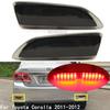LED Rear Bumper Reflector Light For Toyota Corolla 2011 2012 For Lexus CT200h Parking Warning Lamp Car Accessories Taillights