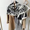 130*130cm 30% Silk +70% Wool Scarf Retro Vintage Luxurious Soft Shawl Large Warm Winter Wrap for Women