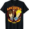 Beavis and Butt-Head Metal Colors Rock Out Graphic T-Shirt_1