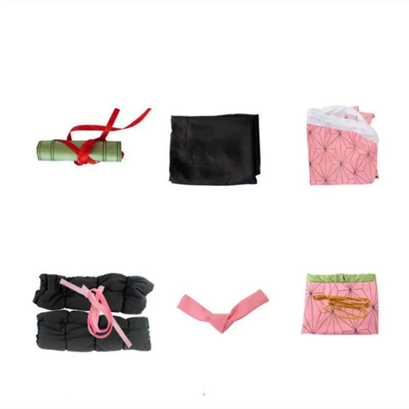 Аниме Demon Slayer Брат и сестра Камадо Незуко Хэллоуин Косплей Аниме Костюм Парик