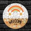 Welcome To Our Classroom" Wooden Sign - Classic Style, Wall-Mounted Decor for Back-to-School Season