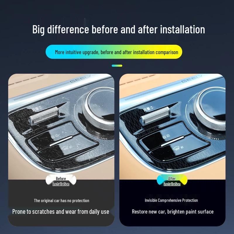 Transparent Interior Film for BYD Seal EVI Console Screens - Fits 25 Models
