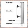 2025 Trend Umbrella Mount Stand Tube Outdoor Parasol Base Holder Insert Pipe Sleeve, For Outside Garden Backyard Balcony