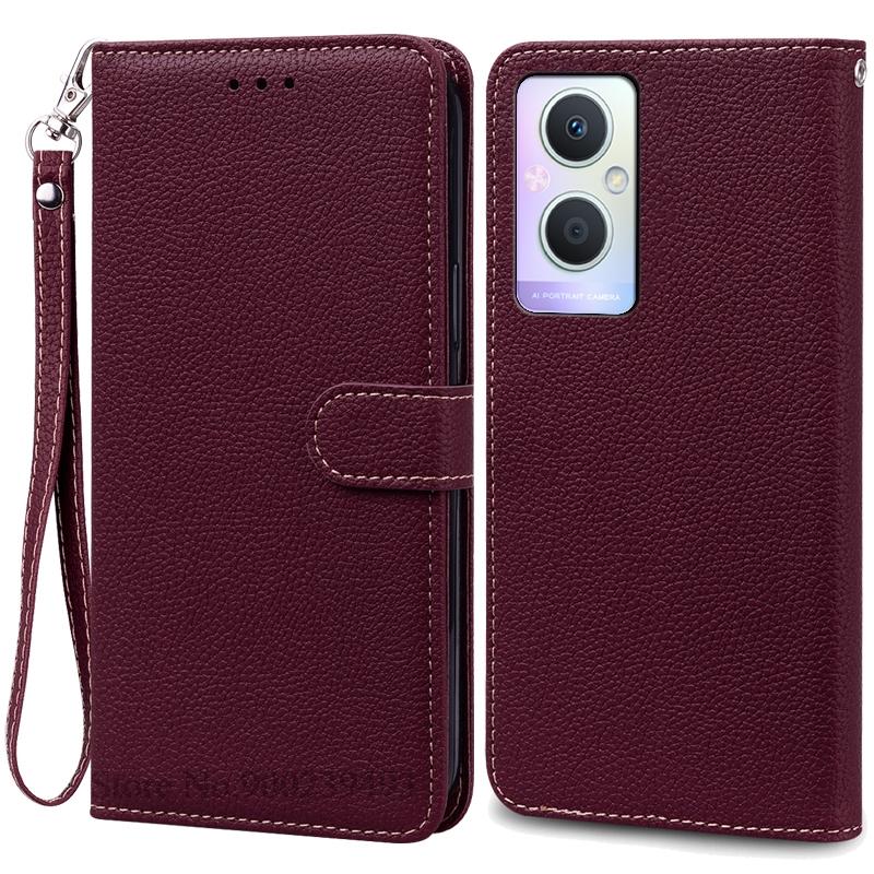 Чехол Reno8 Lite для OPPO Reno 8 Lite 5G, силиконовый кожаный чехол-кошелек, флип-чехол для OPPO Reno 7 Lite 5G, чехол для телефона, чехол, Fundas