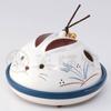 Rabbit Mosquito Dispeller Yakushi Kiln Nostalgia Feng Shui Good Luck Invitation Good Luck Interior Figurine [4407] (Flat Type)