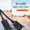 7-жильный адаптер-кабель DisplayPort на HDMI 4K