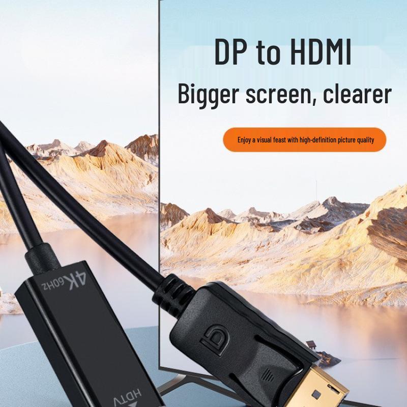 7-жильный адаптер-кабель DisplayPort на HDMI 4K