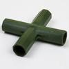 Plastic Structure Connector Green Outdoor/ Garden Greenhouse Pole Joints Adapter