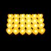 Flameless Led Candle For Home Christmas Party Wedding Decoration Heart-shaped Electronic Battery-Power Tealight Candles