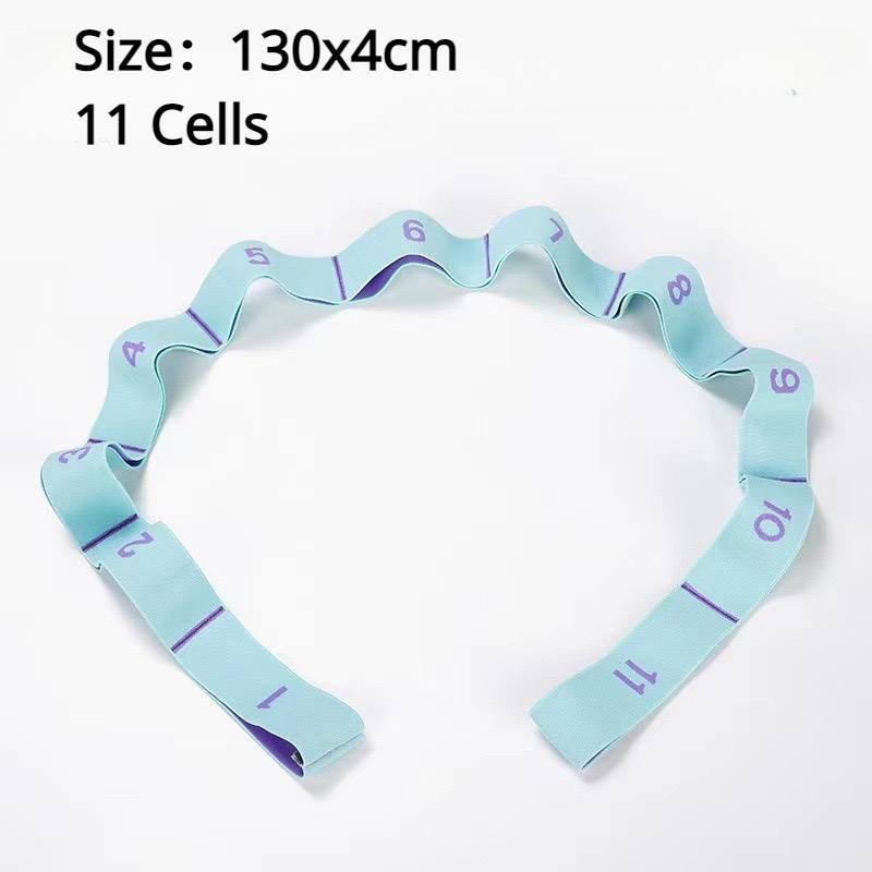 Ремень для йоги, полиэстер, латекс, эластичная лента для латинских танцев, петля для йоги, пилатеса, тренажерный зал, фитнес-упражнения, эспандеры