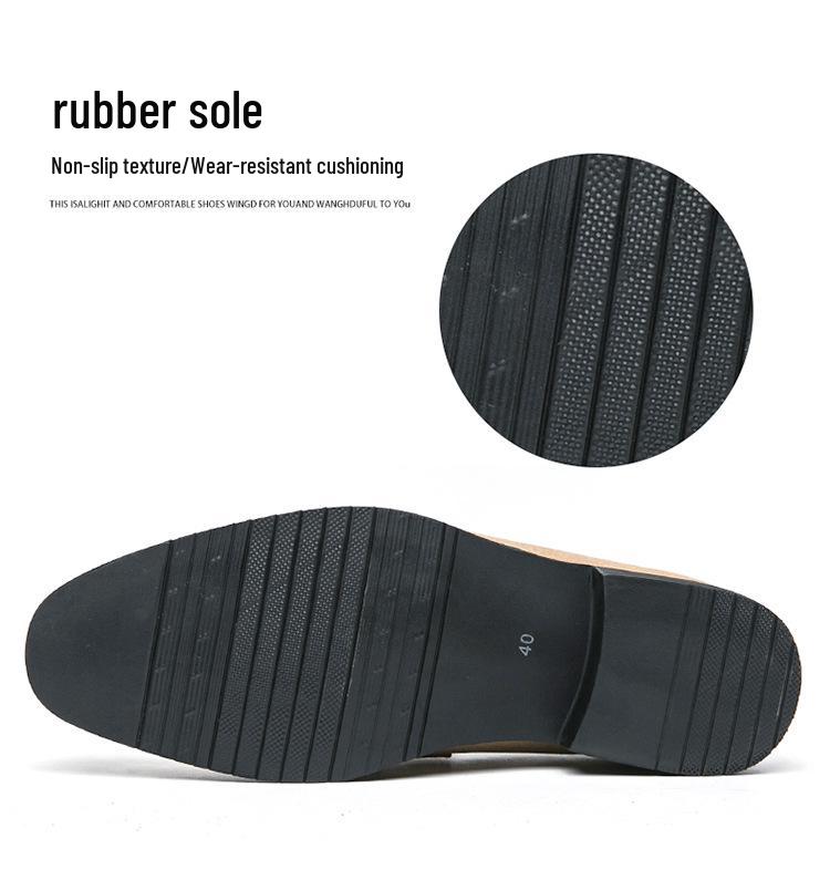 Мужские лоферы с кисточками из матовой кожи больших размеров: Деловые повседневные туфли с острым носком