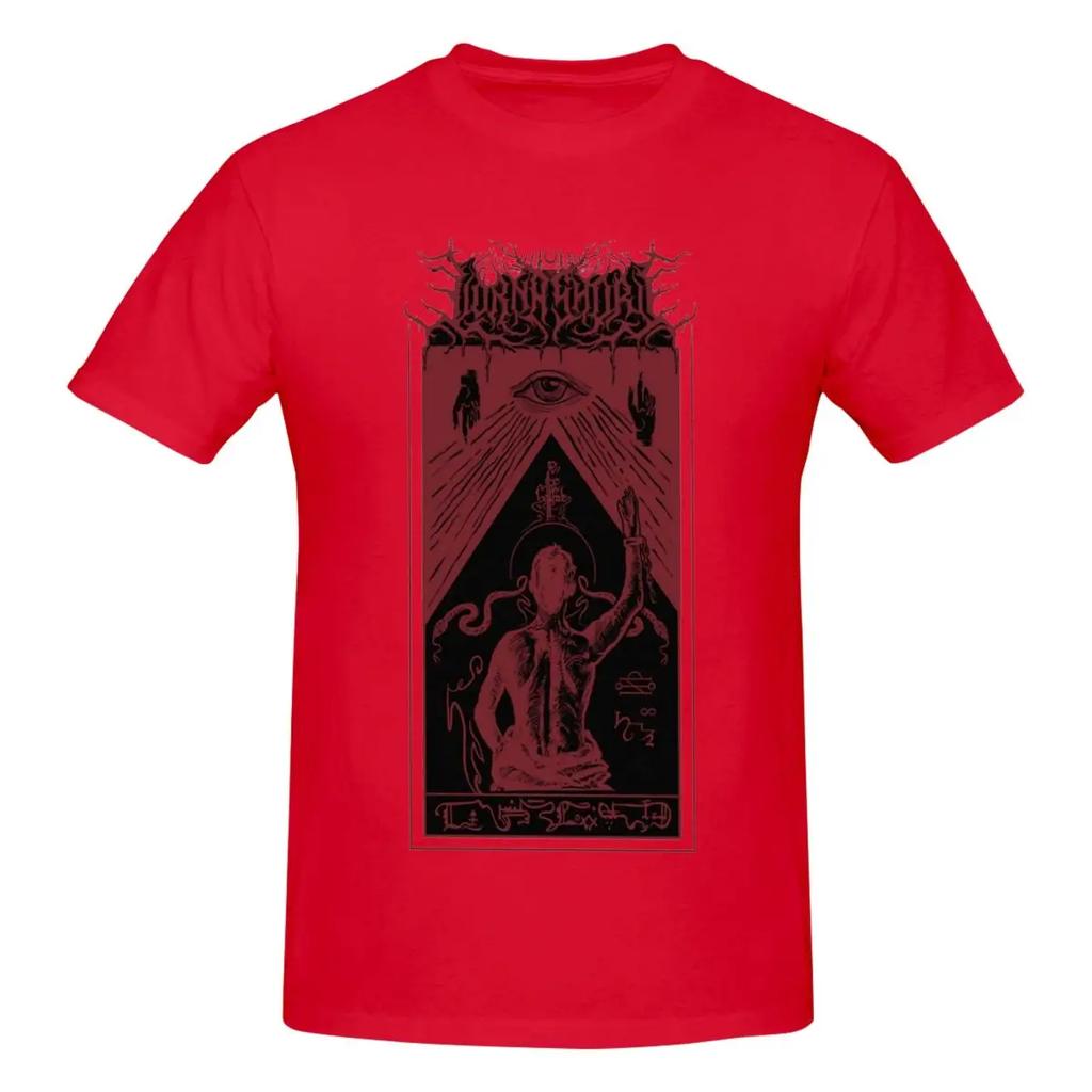 Летние мужские футболки Harajuku Lorna Shore Immortel Rock из чистого хлопка, модная футболка с коротким рукавом и круглым вырезом, большой размер