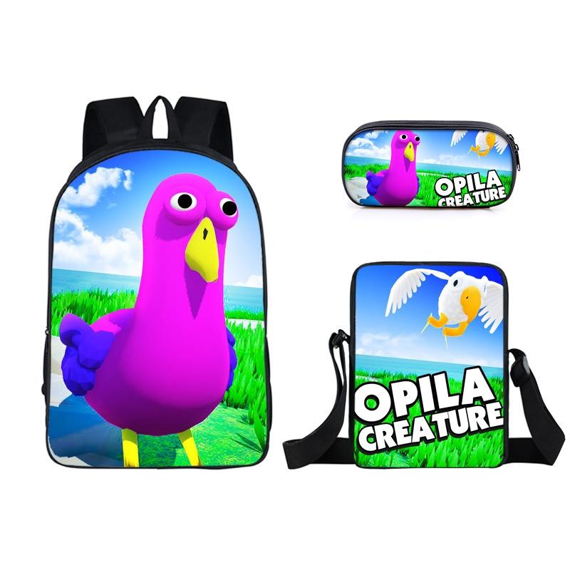 3 шт./компл. Рюкзак Garten Of Banban, наплечная сумка, пенал, студенческий школьный подарок