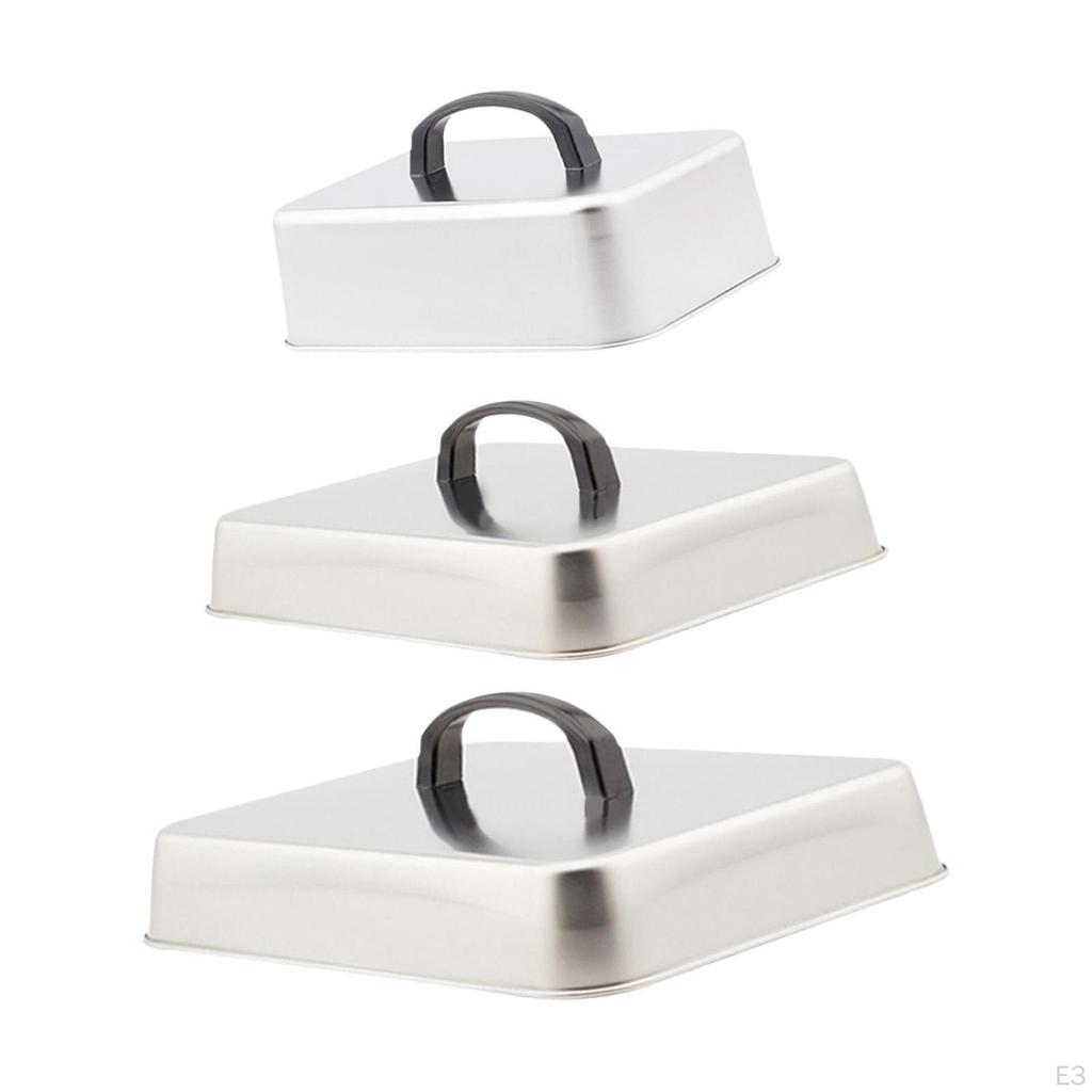 Чехол для гриля из нержавеющей стали 304 для приготовления пищи, идеально подходит для стейков, бургеров и барбекю.