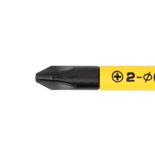 TSUNODA Insulated Screwdriver, Slim Shaft, 2x100mm, SZD-P2100