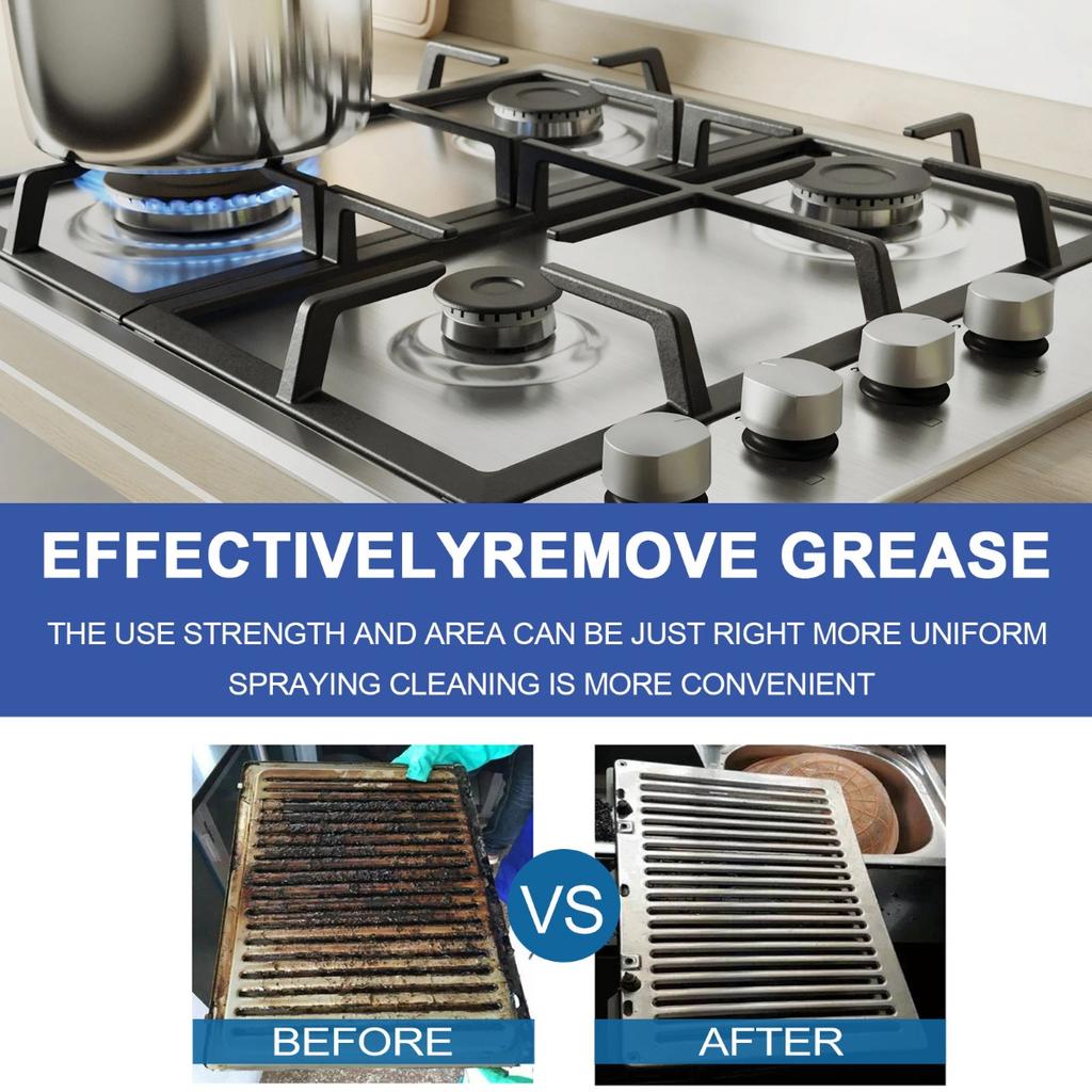 Multi-Purpose Cleaner for Kitchen: Deep Cleaning Oil Stains and Removing Rust - Ceramic Coating Spray