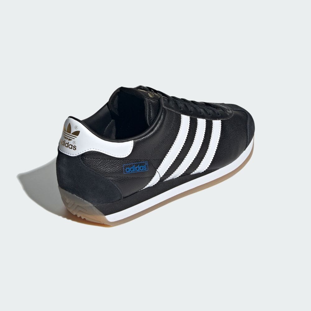 Adidas Кроссовки COUNTRY JAPAN Core Black ORIGINALS Unisex T Toe Shoes IH0299 Core Black/Обувь White/Blue