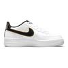 Nike Детские кроссовки Air Force 1 LV8 GS White Metallic Gold Black DM3322-100