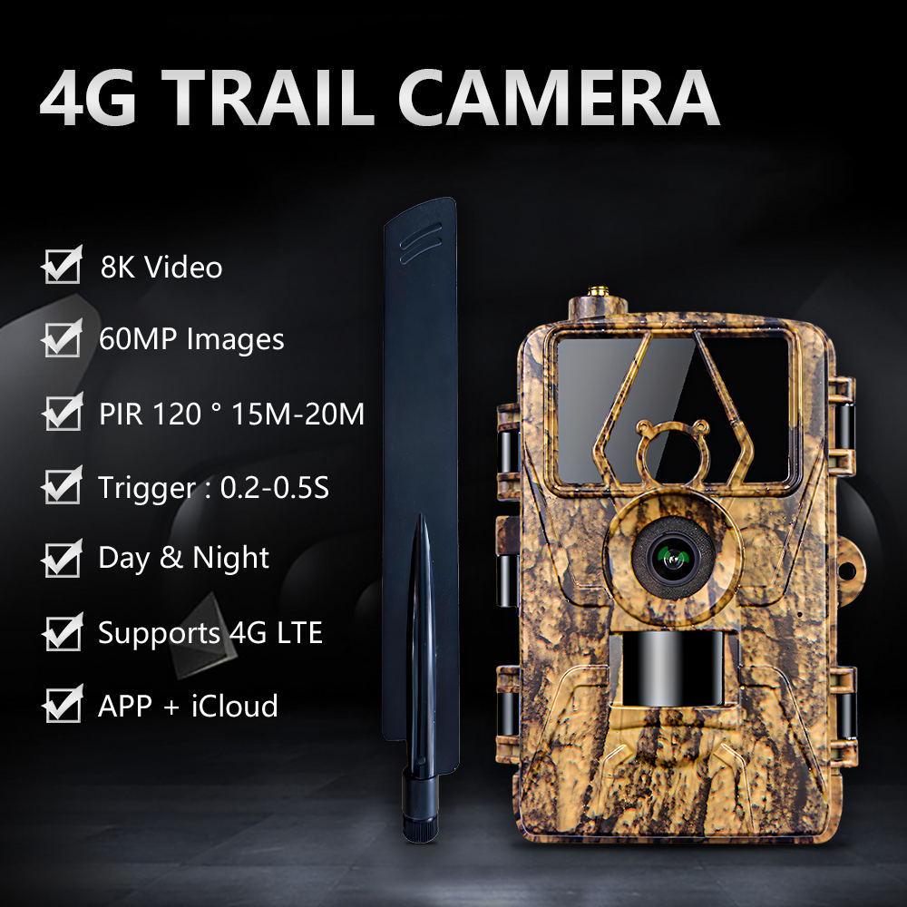 PR801LTE 4G HD Waterproof Infrared Hunting Camera with Remote Wireless Monitoring