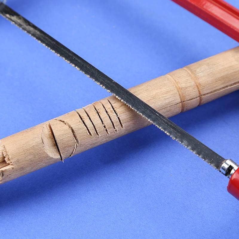 6-дюймовая мини-домашняя маленькая ручная пила Регулируемая деревообрабатывающая пила с пильным полотном 150 мм
