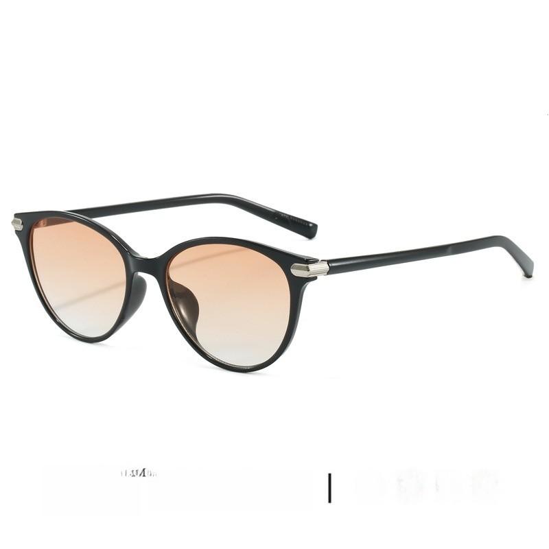 Солнцезащитные очки «Кошачий глаз» в стиле Чжао Лусы с защитой UV400 для моды и путешествий